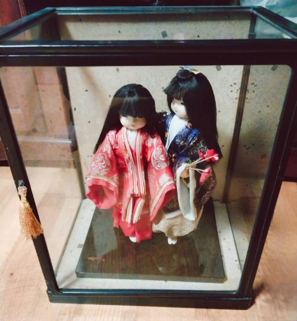 Vintage Ichimatsu Dolls, Japanese Kimono Dolls